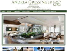 Tablet Screenshot of gressingergroup.com